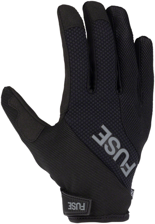 Load image into Gallery viewer, FUSE Echo Gloves - Black Full Finger Small

