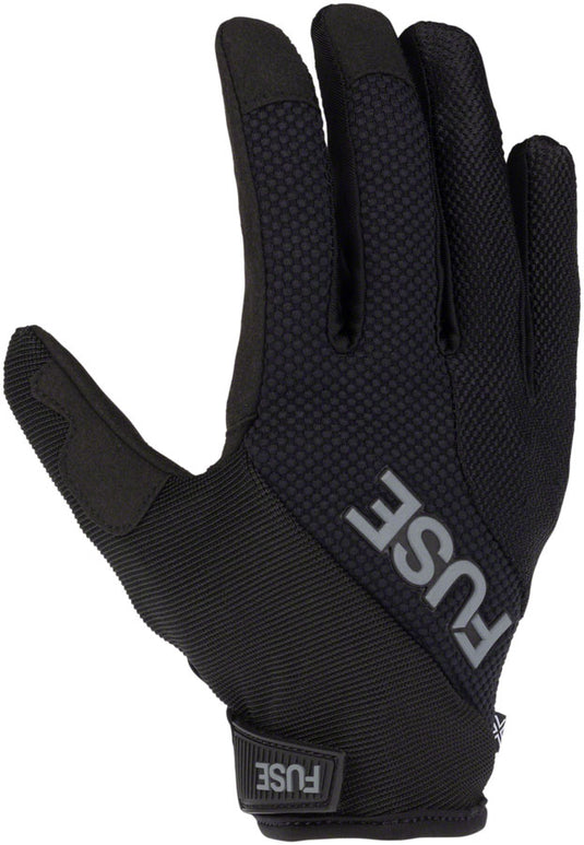 FUSE Echo Gloves - Black Full Finger Small
