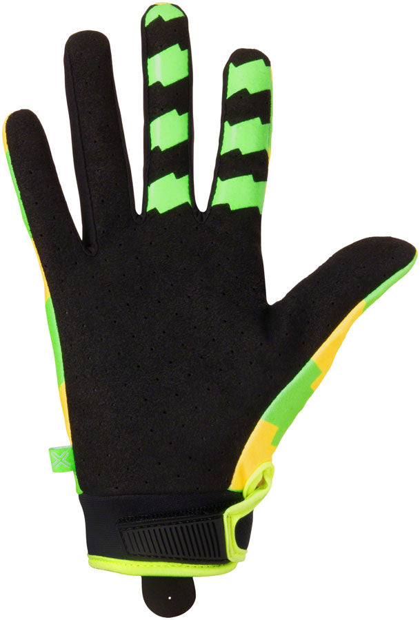 Load image into Gallery viewer, FUSE Chroma Gloves - Campos Full Finger Green/Yellow X-Large

