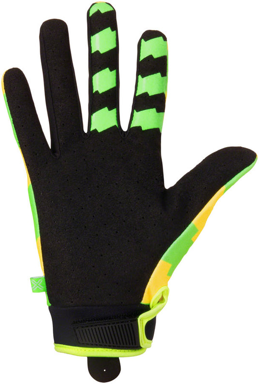 FUSE Chroma Gloves - Campos Full Finger Green/Yellow Small