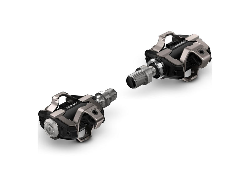 Load image into Gallery viewer, Garmin Rally XC200 Power Meter Pedals - Dual Sided Clipless Alloy 9/16" BLK Pair Dual-Sensing Shimano SPD
