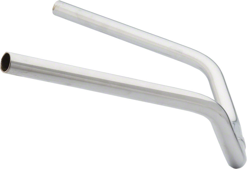 Load image into Gallery viewer, Wald 898 Gull Wing Steel Handlebar: 28" Wide 3" Rise 1" Clamp Chrome
