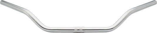 Wald 898 Gull Wing Steel Handlebar: 28" Wide 3" Rise 1" Clamp Chrome
