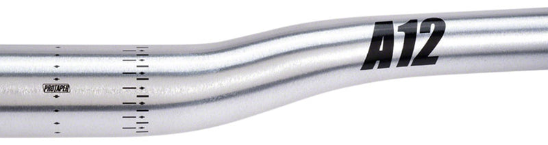 Load image into Gallery viewer, ProTaper A12 Handlebar - 810mm 12mm Rise 31.8mm Aluminum Polished Silver

