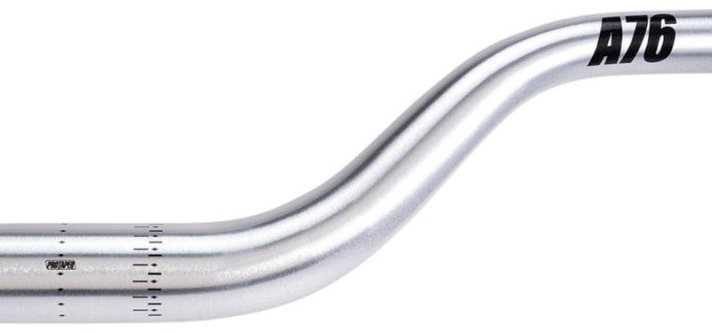 Load image into Gallery viewer, ProTaper A76 Handlebar - 810mm 76mm Rise 31.8mm Aluminum Polished Silver

