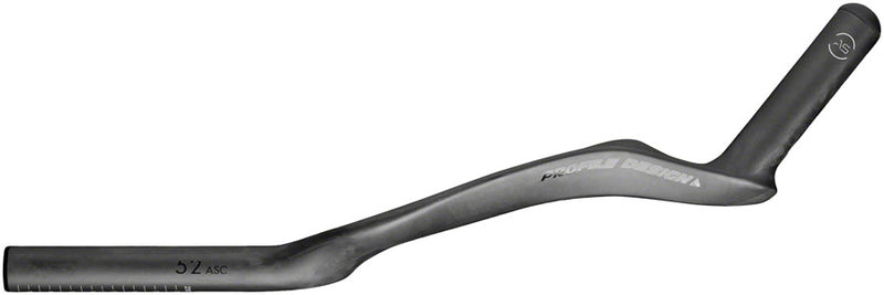 Load image into Gallery viewer, Profile Design 52 ASC Carbon Aerobar Extensions - Carbon 400mm Black
