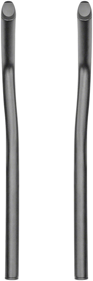 Load image into Gallery viewer, Profile Design 52a Aluminum Aerobar Extensions - Aluminum 400mm Black
