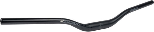 Full Speed Ahead Gradient Alloy Riser Handlebar - Aluminum 35mm Clamp 40mm Rise 800mm BLK
