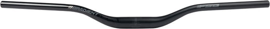 Full Speed Ahead Gradient Alloy Riser Handlebar - Aluminum 35mm Clamp 40mm Rise 800mm BLK