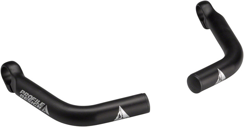 Load image into Gallery viewer, Profle Design Boxer Bar Ends: Black
