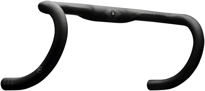 Load image into Gallery viewer, Profile Design DRV/AEROa Drop Handlebar - 42cm 136mm Drop 75mm Reach 31.8mm BLK

