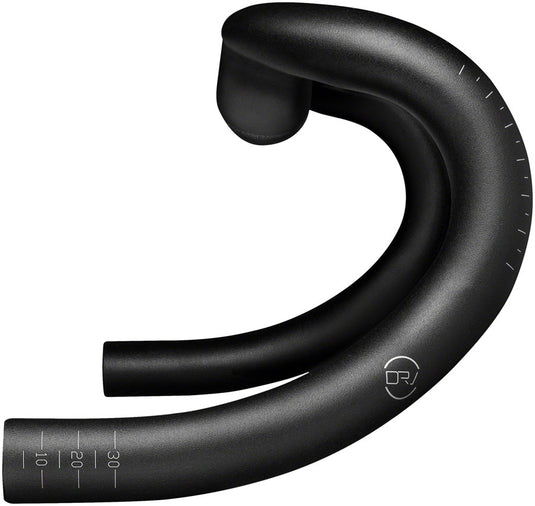 Profile Design DRV/GMR Drop Handlebar - 40cm 121mm Drop 70mm Reach 31.8mm 9mm Rise BLK