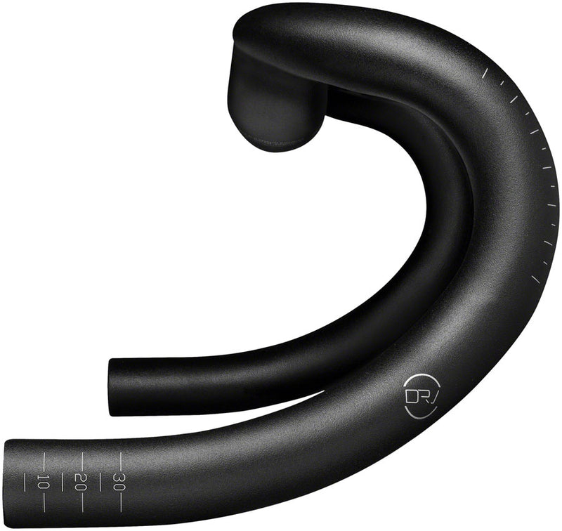Load image into Gallery viewer, Profile Design DRV/GMR Drop Handlebar - 38cm 121mm Drop 70mm Reach 31.8mm 9mm Rise BLK
