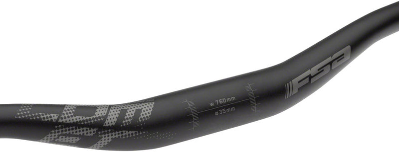 Load image into Gallery viewer, Full Speed Ahead Comet Riser Handlebar - Aluminum 35.0mm 25mm Rise 760mm BLK
