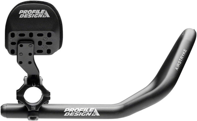 Load image into Gallery viewer, Profile Design Airstryke II Aluminum Aerobar Ergo Armrest L2 Flip-Up Bracket Matte BLK
