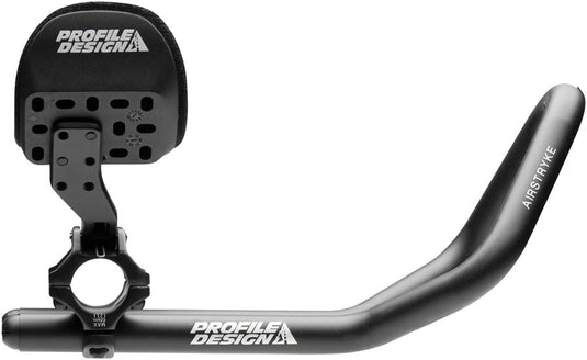 Profile Design Airstryke II Aluminum Aerobar Ergo Armrest L2 Flip-Up Bracket Matte BLK