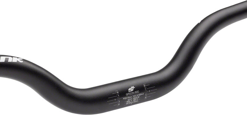 Load image into Gallery viewer, Spank Spoon 800 Handlebar - 31.8mm Clamp 800mm 60mm Rise Black
