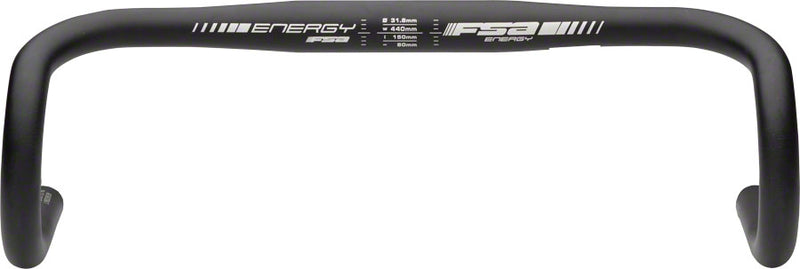 Load image into Gallery viewer, FSA Full Speed Ahead Energy Traditional Drop Handlebar - Aluminum 31.8mm 40cm BLK
