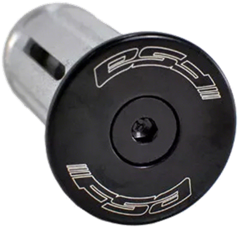 Load image into Gallery viewer, Full Speed Ahead TH-881-1 Compressor Expander Plug Top Cap - 1-1/8" Aluminum Top Cap For Carbon Steerer Tubes BLK
