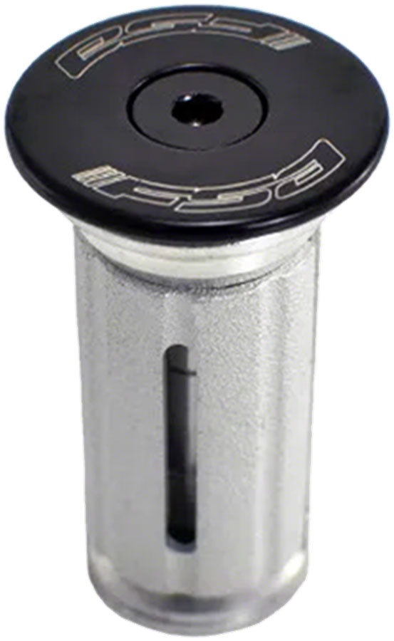 Load image into Gallery viewer, Full Speed Ahead TH-881-1 Compressor Expander Plug Top Cap - 1-1/8" Aluminum Top Cap For Carbon Steerer Tubes BLK

