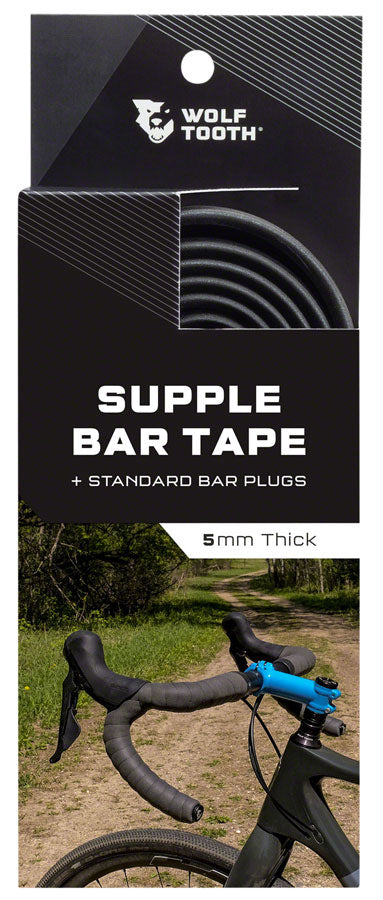 Load image into Gallery viewer, Wolf Tooth Components Supple Bar Tape - Black
