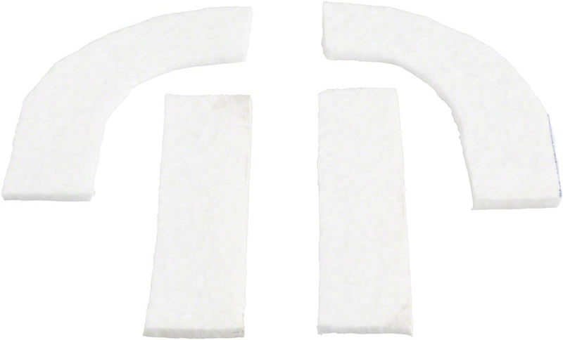 Load image into Gallery viewer, Jagwire Pro Anti-Vibration Handlebar Pad Set - eTPU Foam For Drop Bars White

