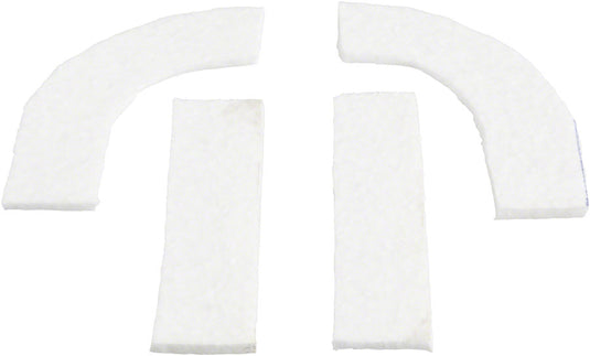 Jagwire Pro Anti-Vibration Handlebar Pad Set - eTPU Foam For Drop Bars White