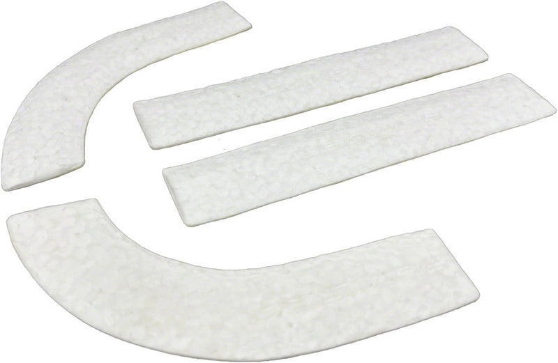 Load image into Gallery viewer, Jagwire Pro Anti-Vibration Handlebar Pad Set - eTPU Foam For Drop Bars White
