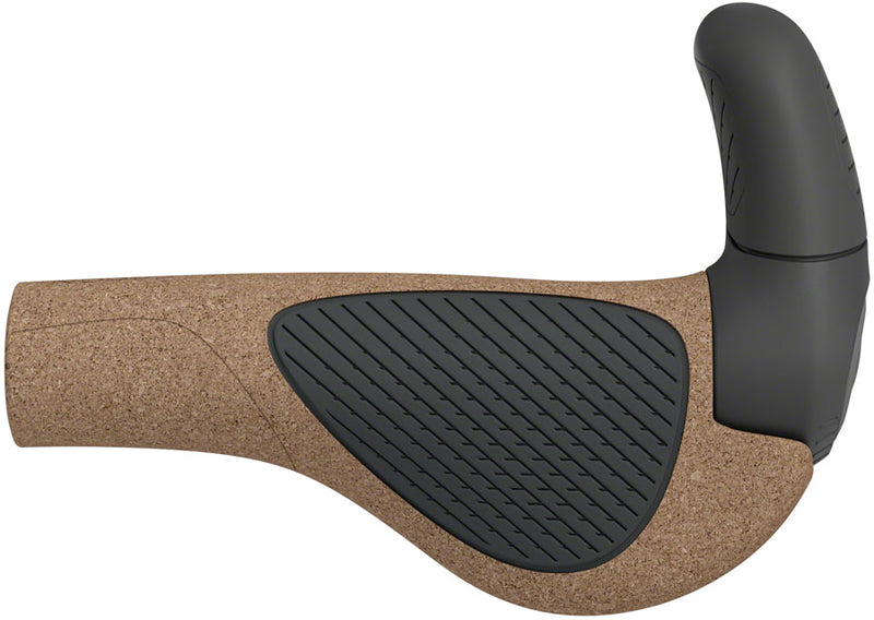 Load image into Gallery viewer, Ergon GP2 Evo BioKork Grips - Lock-On Small Black/Tan
