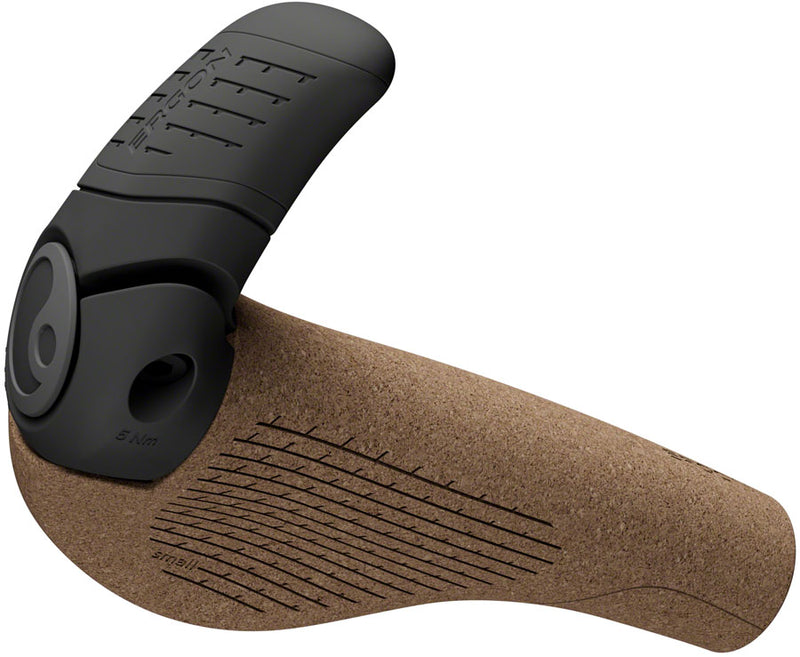 Load image into Gallery viewer, Ergon GP2 Evo BioKork Grips - Lock-On Small Black/Tan
