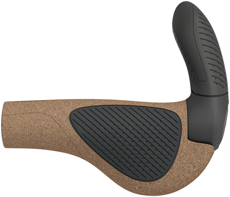 Load image into Gallery viewer, Ergon GP3 Evo BioKork Grips - Lock-On Large Black/Tan
