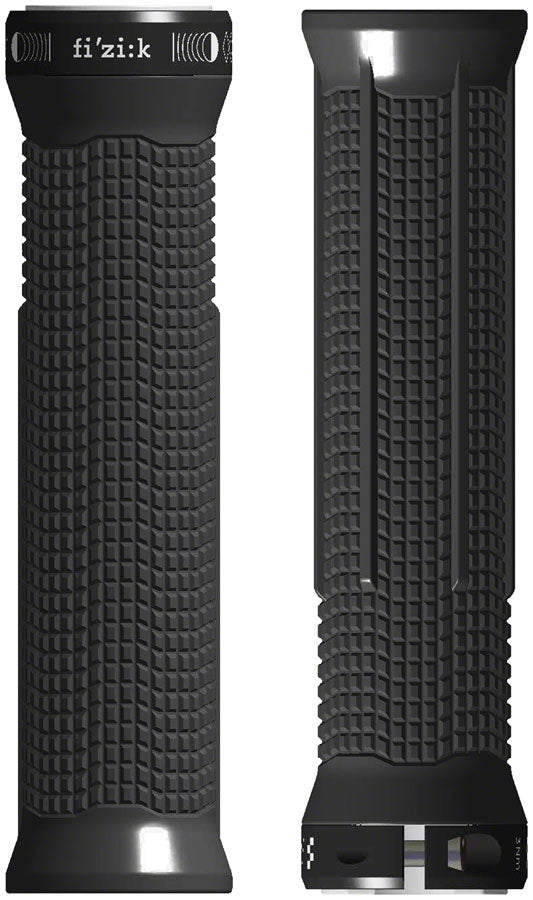 Load image into Gallery viewer, Fizik Race Feel Grips - Black Lock-On
