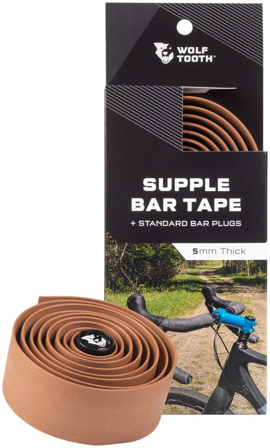 Load image into Gallery viewer, Wolf Tooth Supple Bar Tape - Brown
