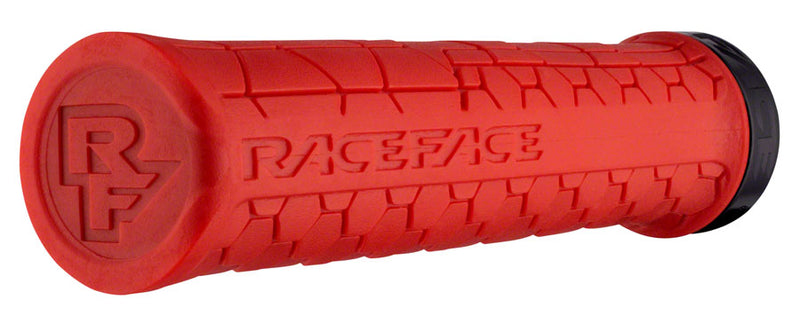 Load image into Gallery viewer, RaceFace Getta Grips - Red Lock-On 30mm
