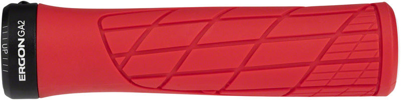 Load image into Gallery viewer, Ergon GA2 Grips - Risky Red Lock-On
