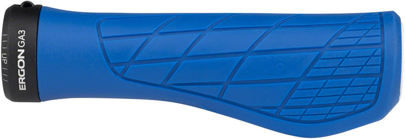 Load image into Gallery viewer, Ergon GA3 Grips - Midsummer Blue Lock-On Small
