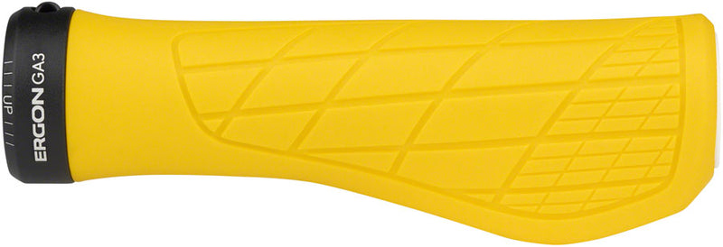 Load image into Gallery viewer, Ergon GA3 Grips - Yellow Mellow Lock-On Small
