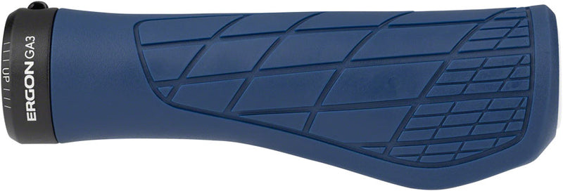 Load image into Gallery viewer, Ergon GA3 Grips - Nightride Blue Lock-On Large

