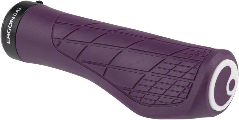 Load image into Gallery viewer, Ergon GA3 Grips - Purple Reign Lock-On Large
