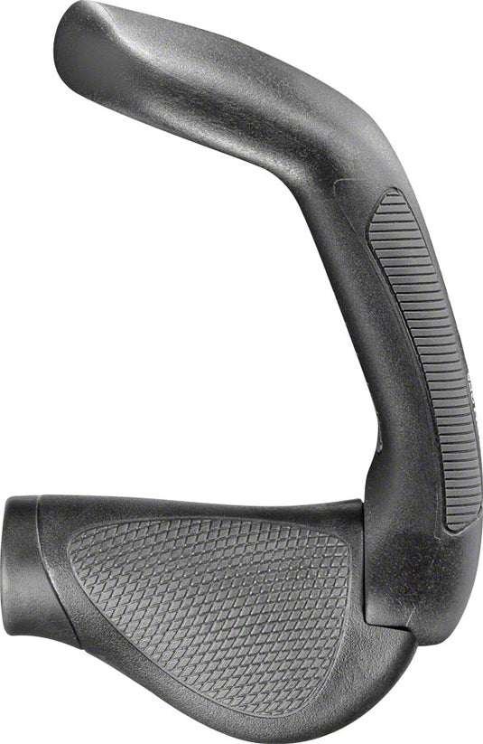 Ergon GP5 Grips - Lock-On Rohloff/Nexus Black/Gray