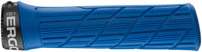 Load image into Gallery viewer, Ergon GE1 Evo Slim Grips - Midsummer Blue Lock-On
