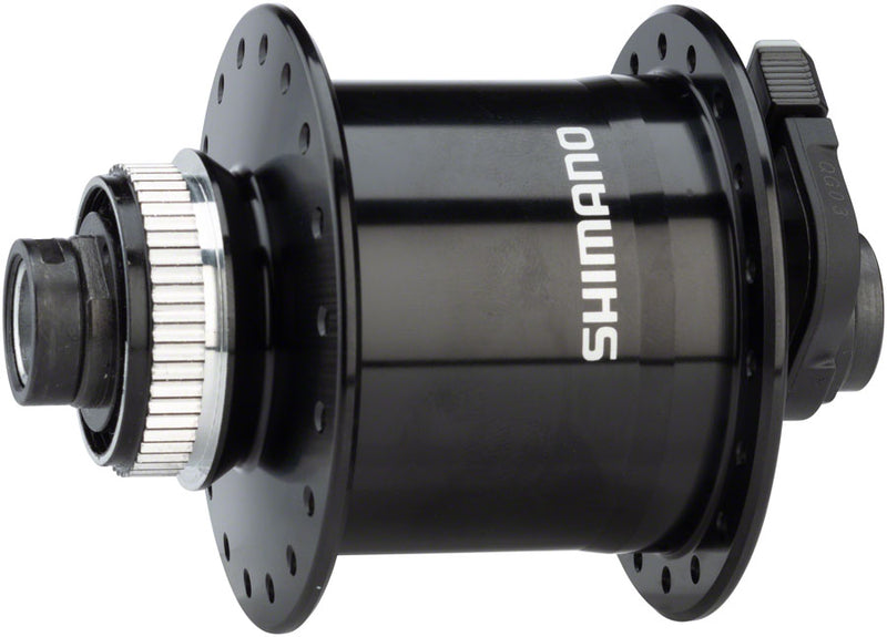Load image into Gallery viewer, Shimano Metrea Dynamo Front Hub - 12 x 100mm Center-Lock Black 32h
