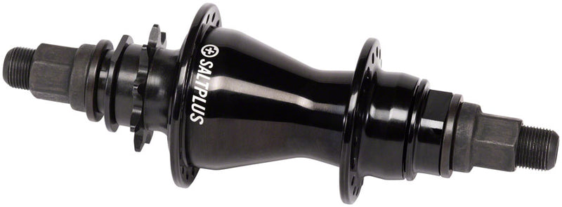 Load image into Gallery viewer, Salt Plus Trapez Rear Hub - 14mm 36H Cassette Black
