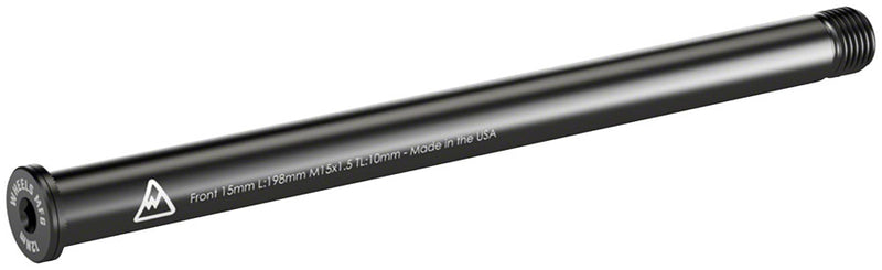 Load image into Gallery viewer, Wheels Manufacturing Front Thru Axle - M15 x 1.5 x 10 198mm

