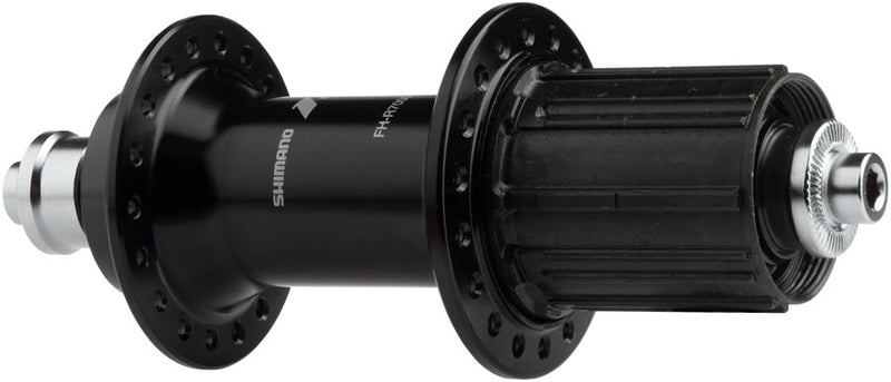 Load image into Gallery viewer, Shimano 105 FH-R7000 Rear Hub - QR x 130mm Rim Brake HG 11 Road Black 32H
