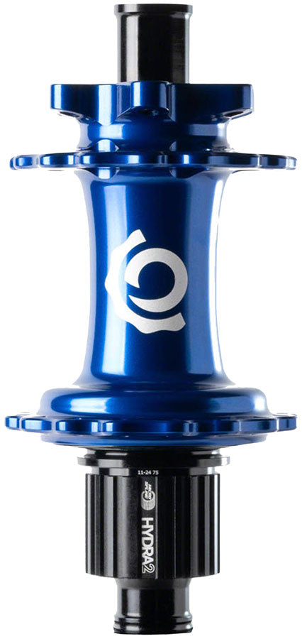 Load image into Gallery viewer, Industry Nine Hydra 2 Classic Rear Hub - 12 x 148mm 6-Bolt Micro Spline Blue 32H
