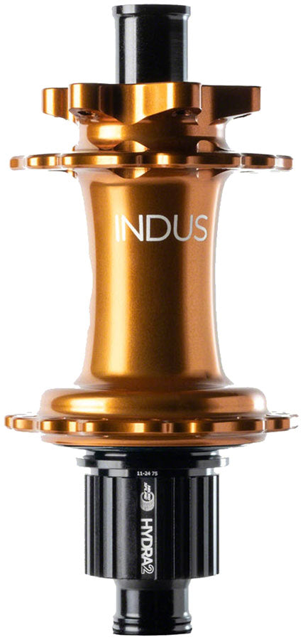 Load image into Gallery viewer, Industry Nine Hydra 2 Classic Rear Hub - 12 x 148mm 6-Bolt Micro Spline Bronze 28H

