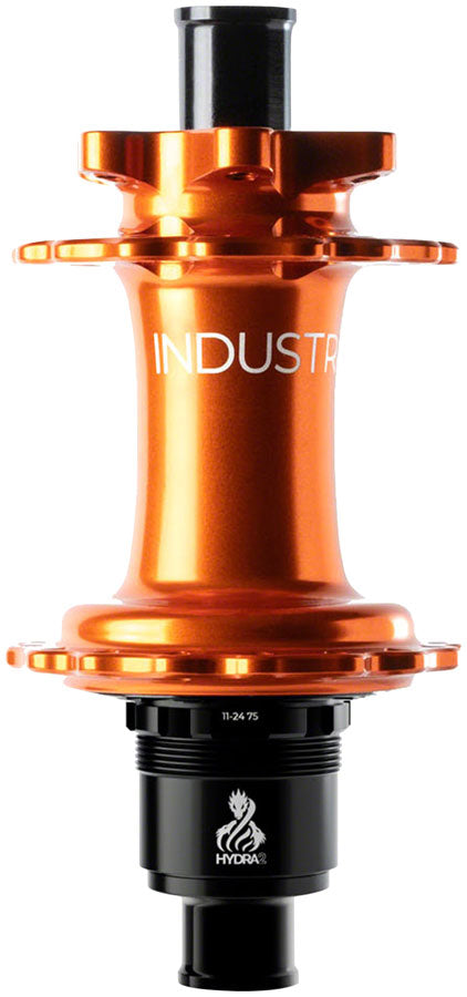 Load image into Gallery viewer, Industry Nine Hydra 2 Classic Rear Hub - 12 x 148mm 6-Bolt XD Orange 32H
