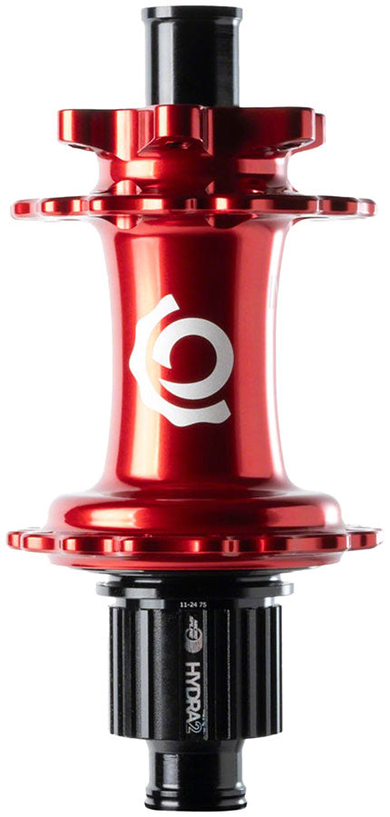 Load image into Gallery viewer, Industry Nine Hydra 2 Classic Rear Hub - 12 x 148mm 6-Bolt Micro Spline Red 28H
