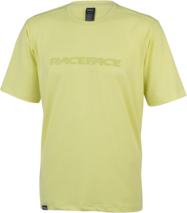 Load image into Gallery viewer, RaceFace Commit Tech Top - Short Sleeve Green Medium
